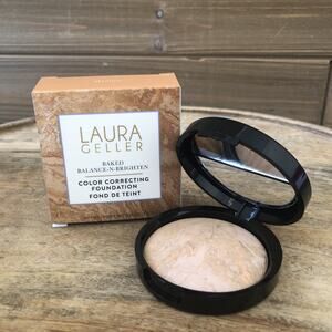 LAURA GELLER Baked Balance-n-Brighten Color Correcting Foundation Medium 0.32oz